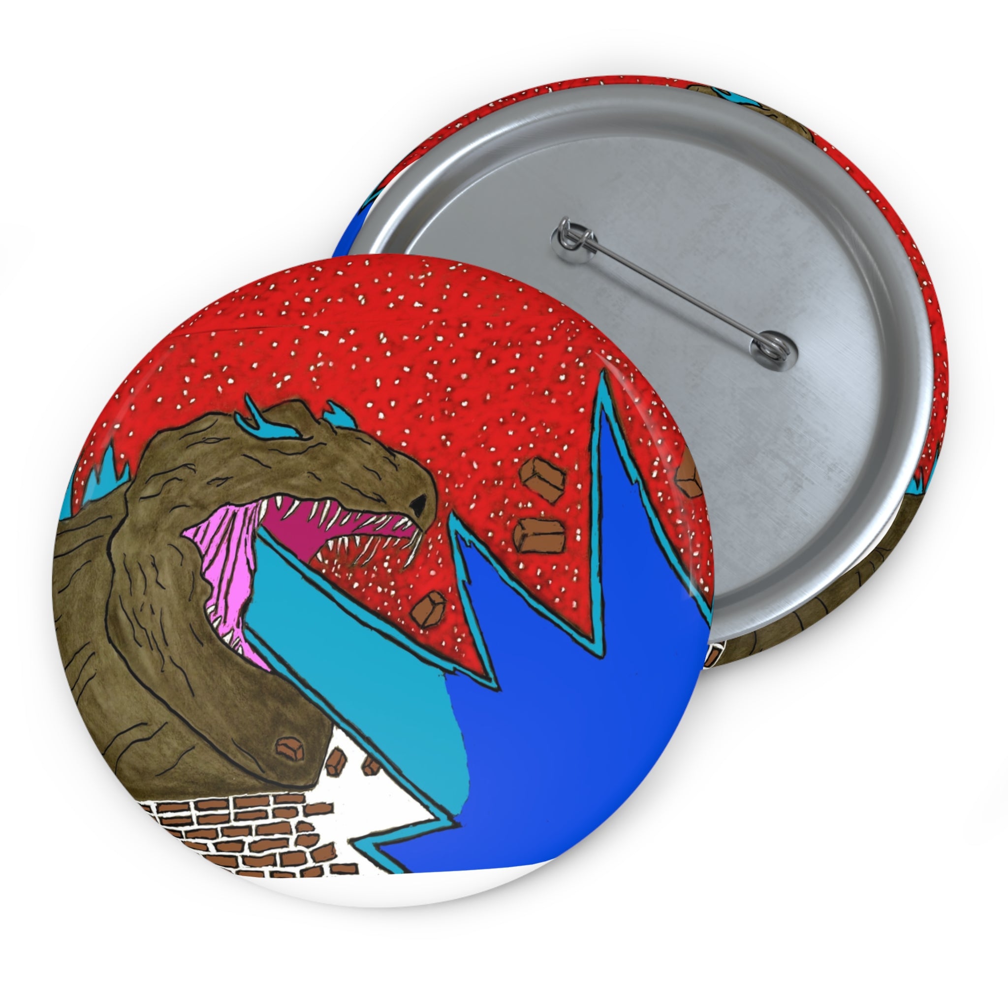 Custom Pin Buttons