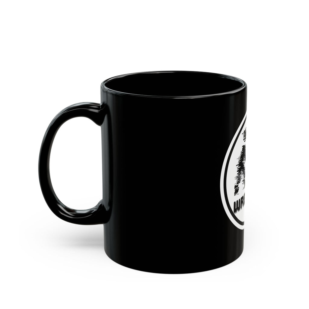 Wrestling Black Mug