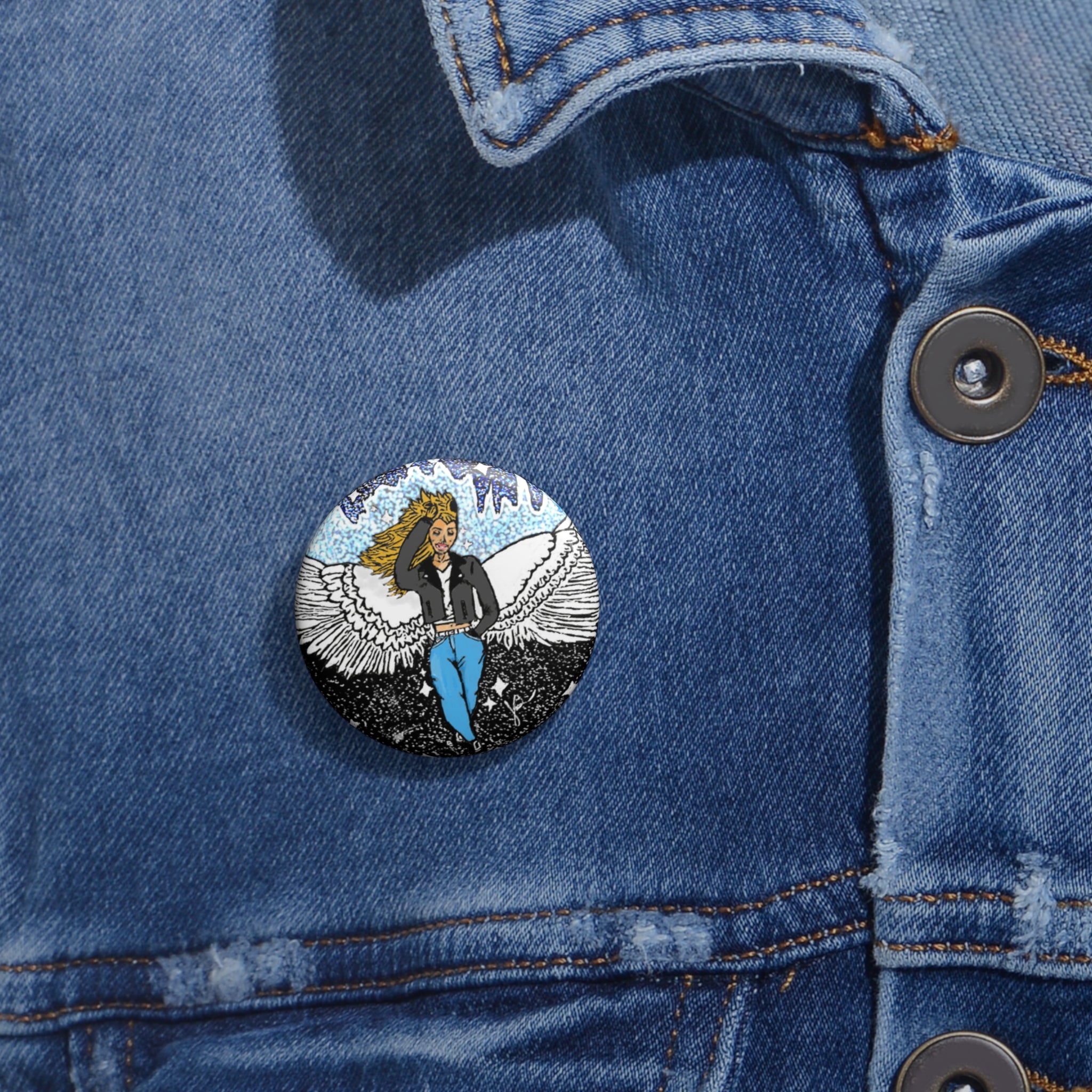 Custom Pin Buttons
