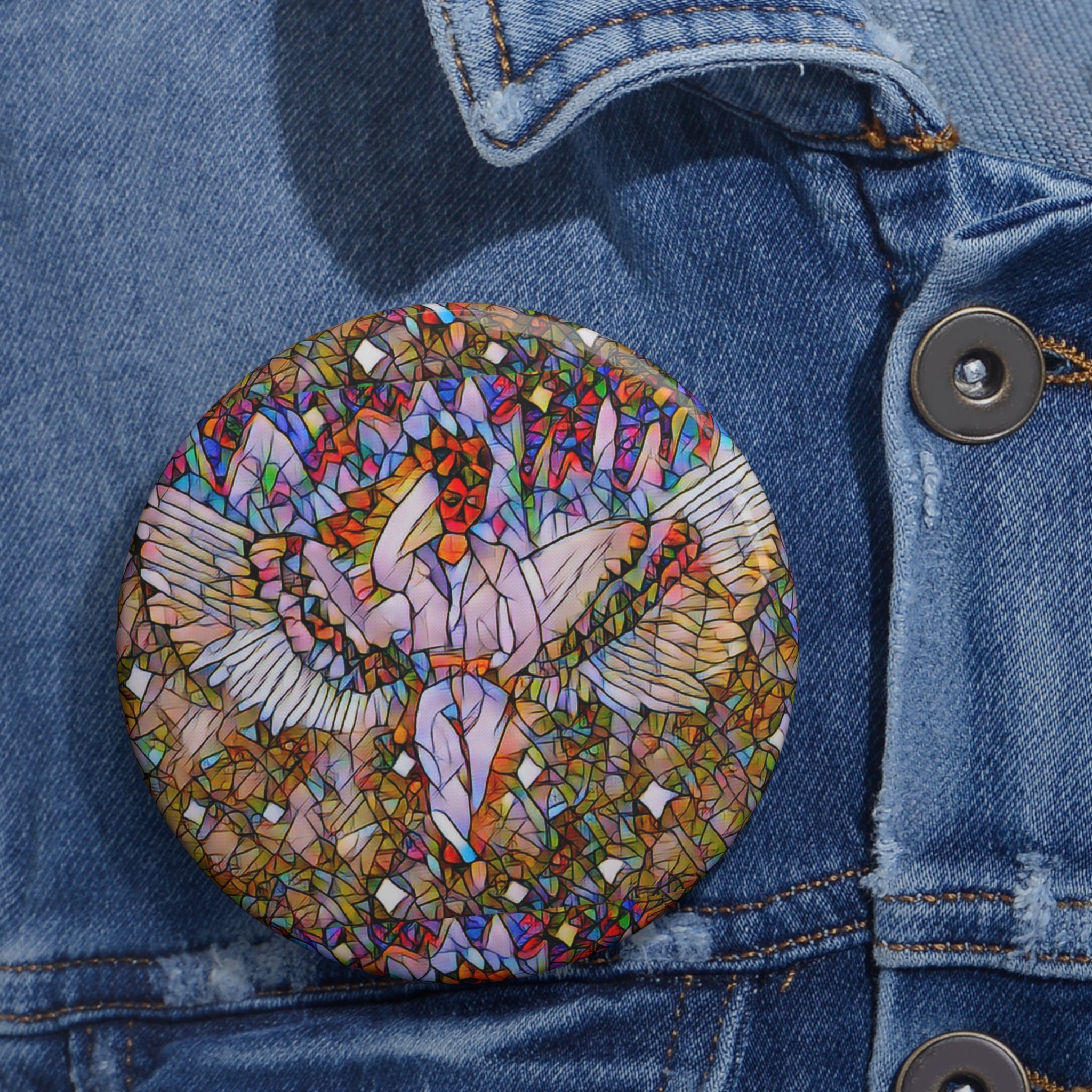 Custom Pin Buttons
