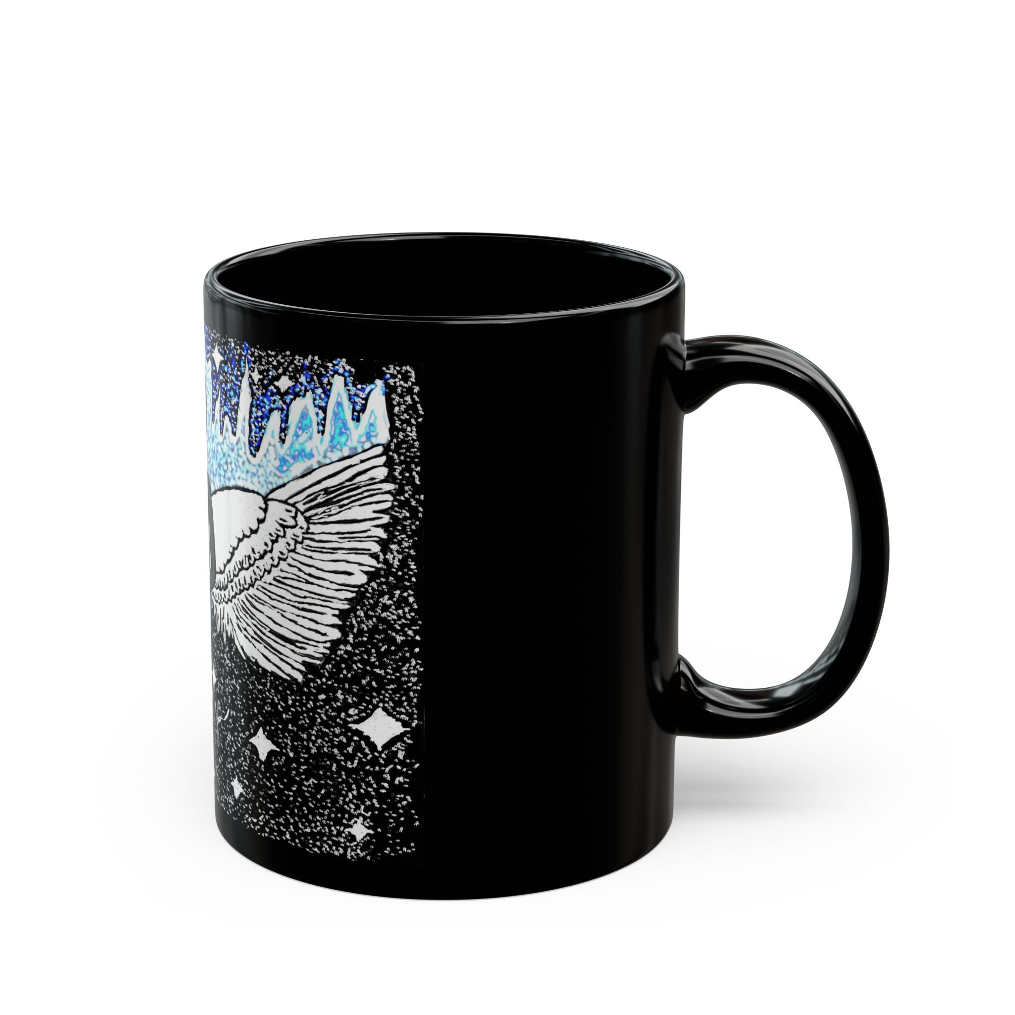 11oz Black Mug