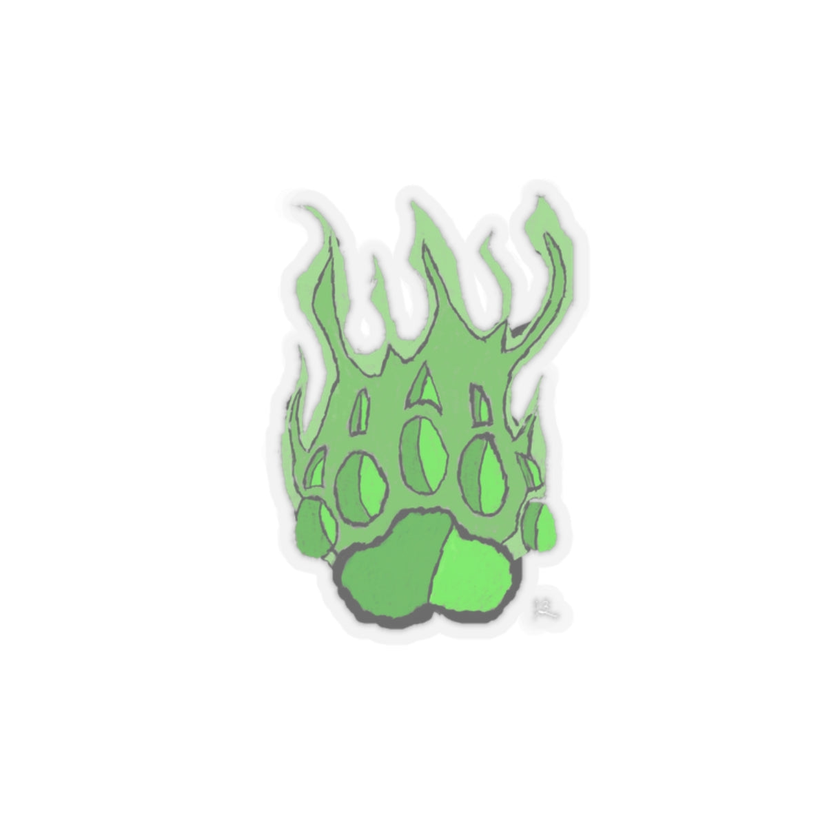 Beast Paw Kiss-Cut Stickers