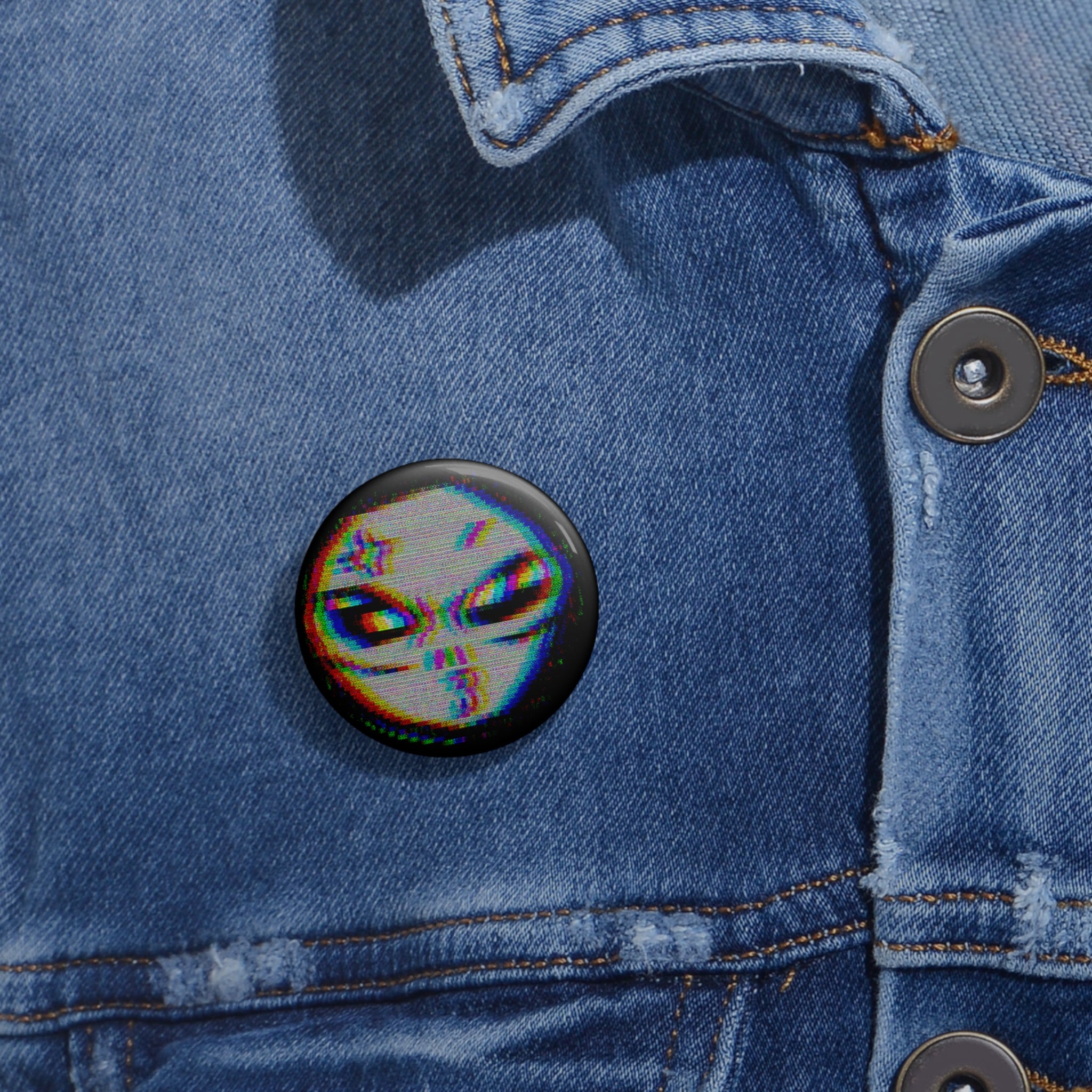 The Alien Pin Button