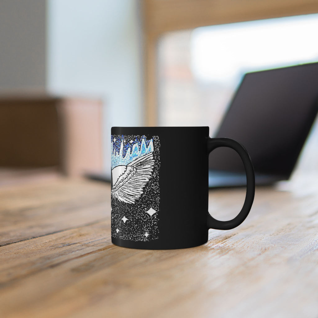 11oz Black Mug