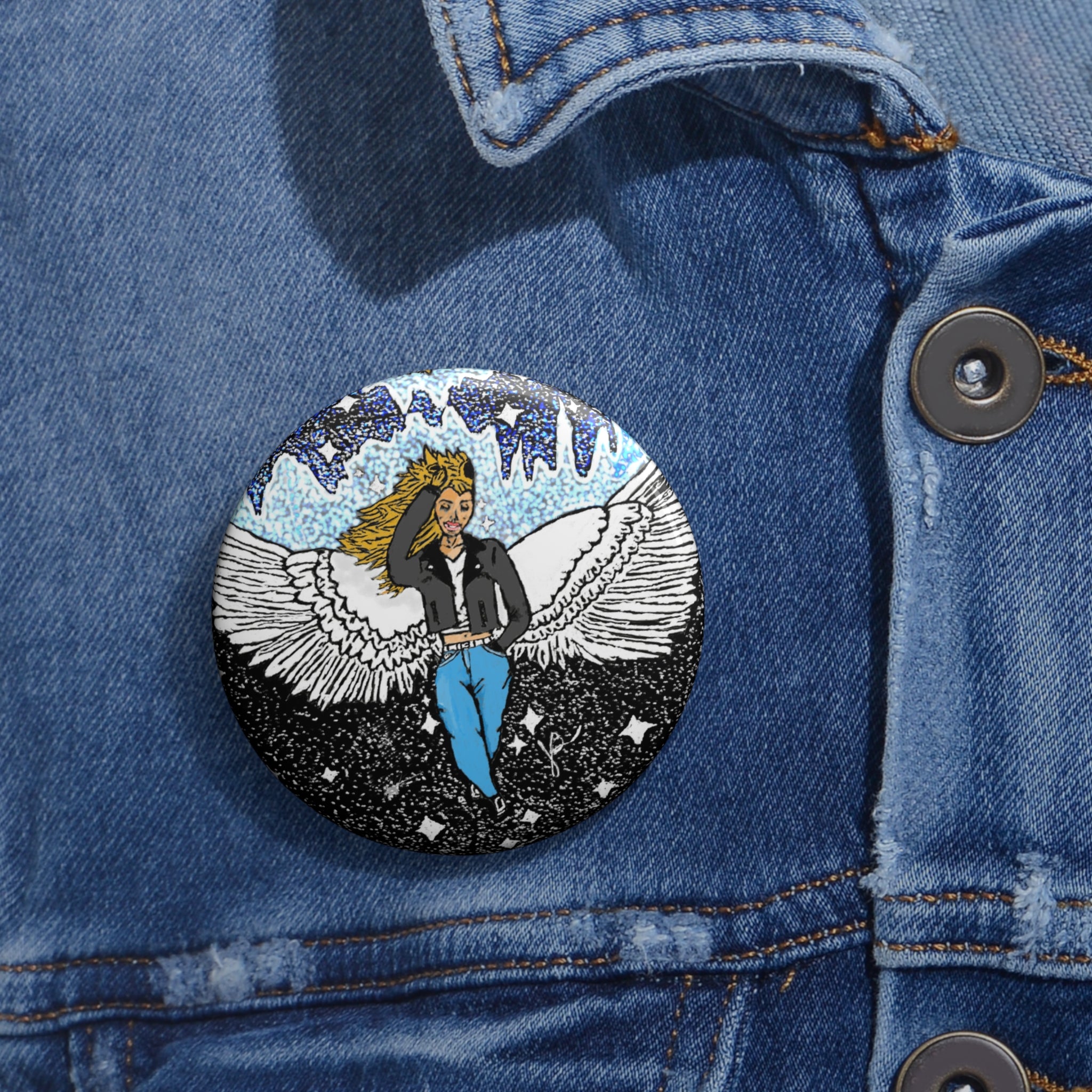 Custom Pin Buttons