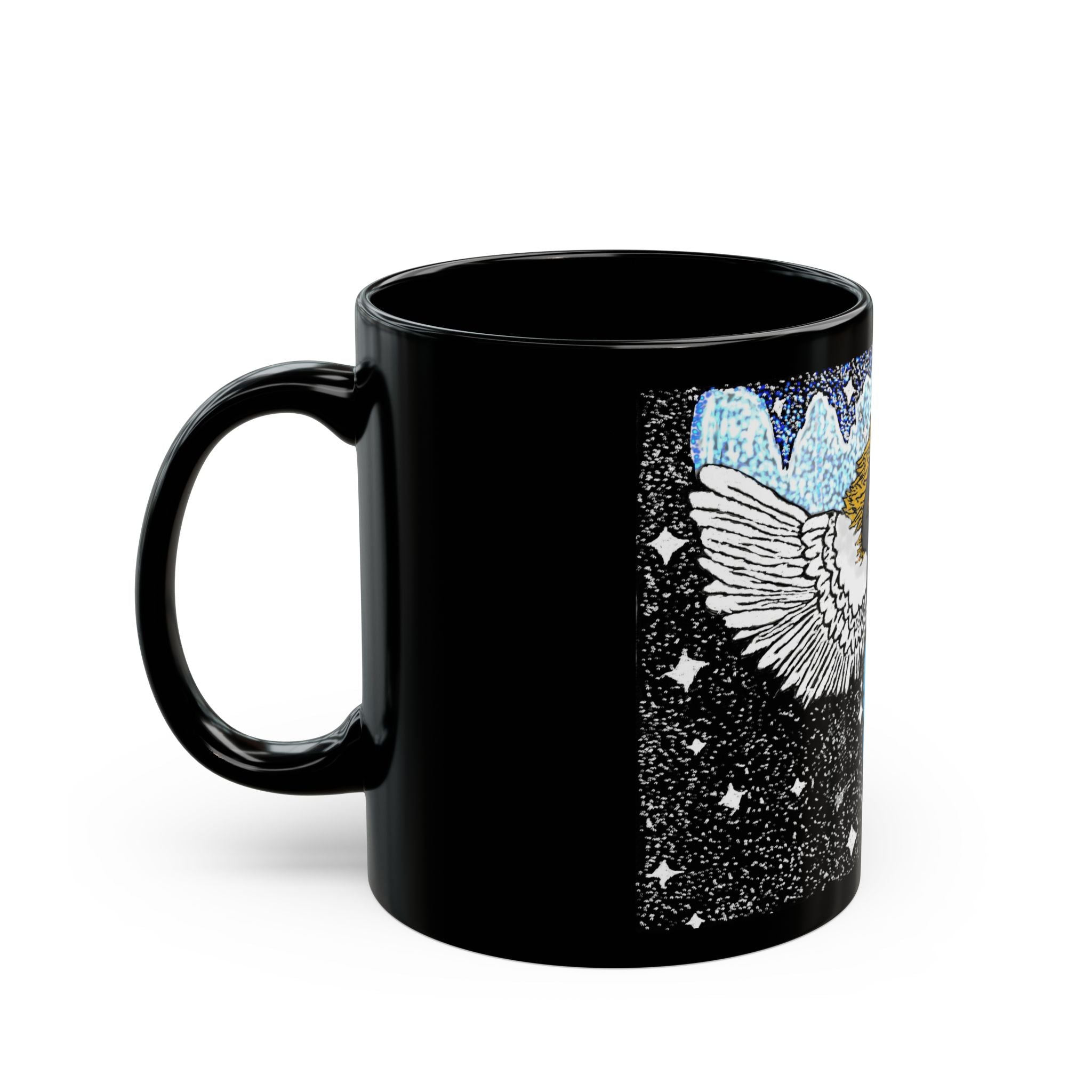 11oz Black Mug