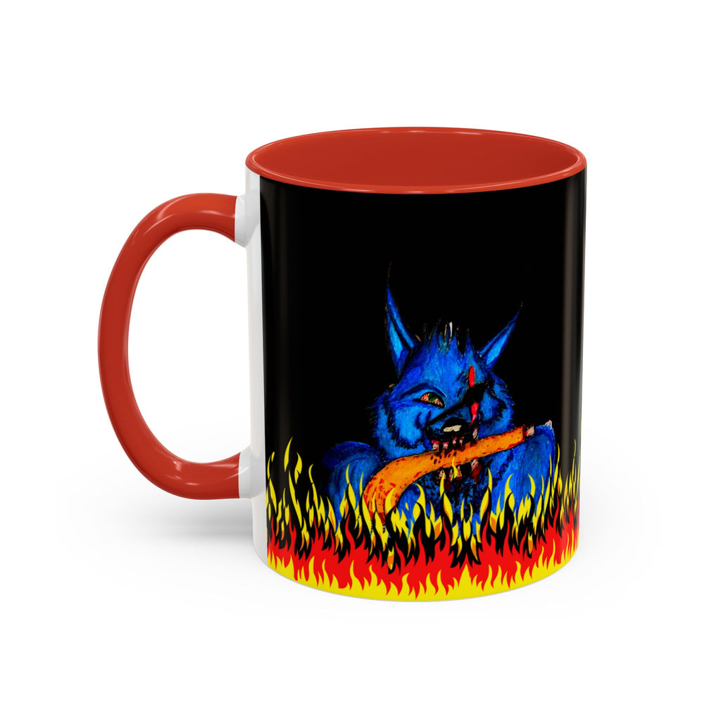 Wolf's Blood Accent Coffee Mug, 11oz