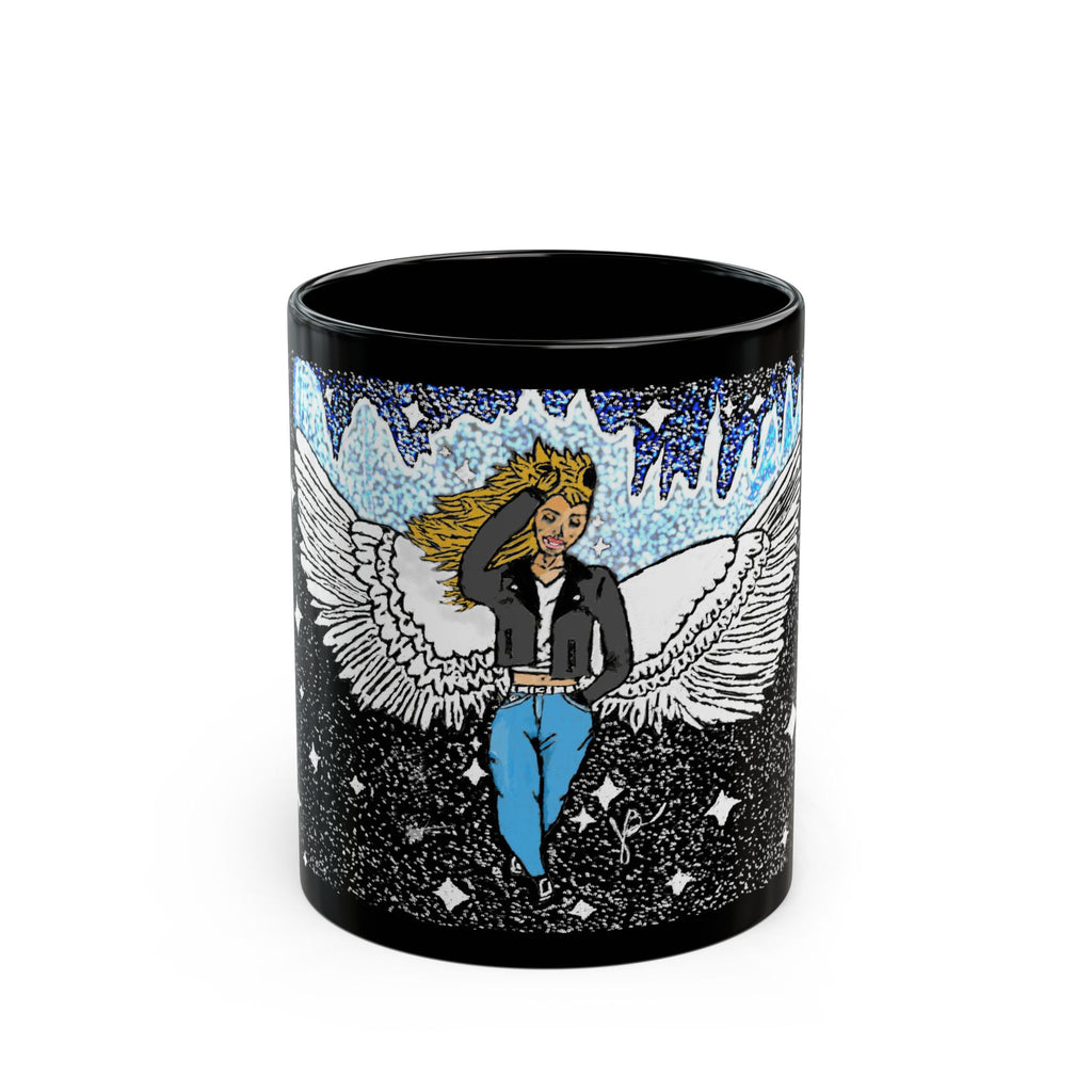 11oz Black Mug
