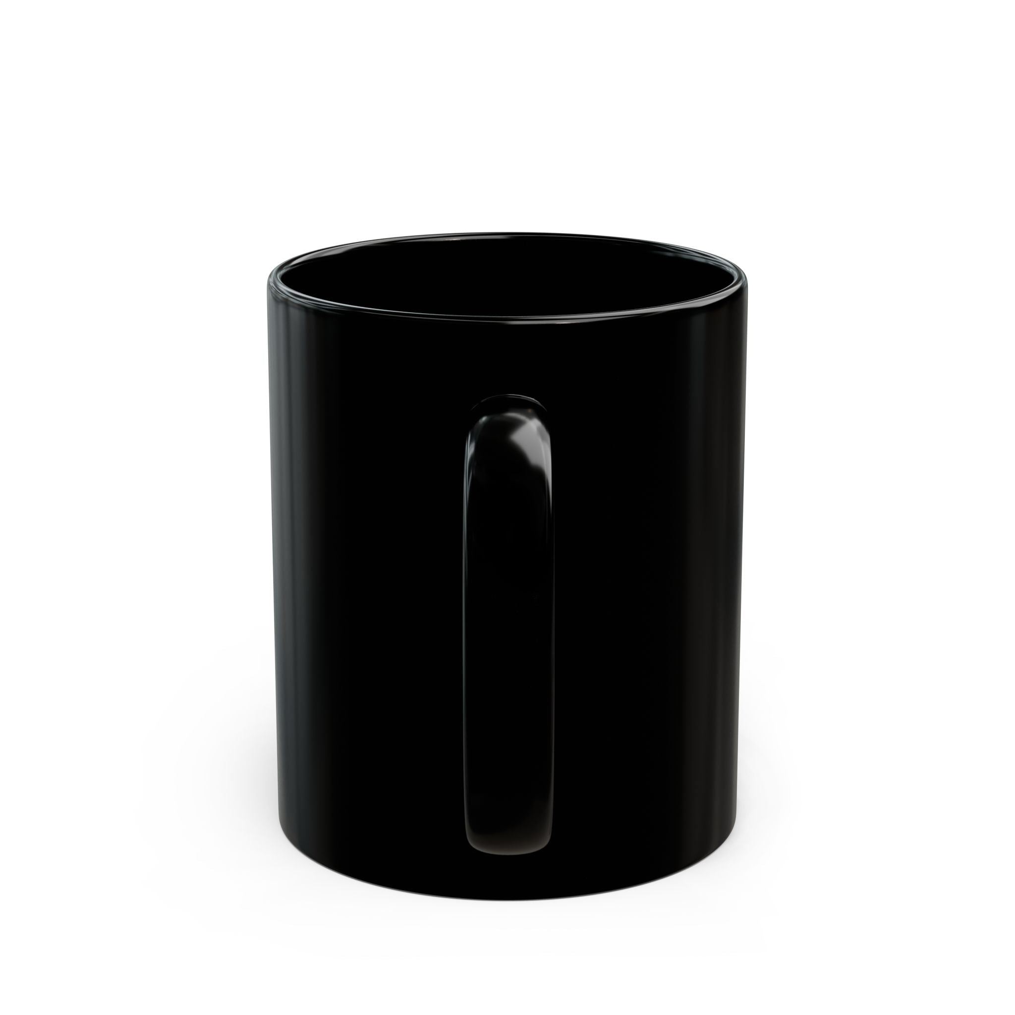 Wrestling Black Mug