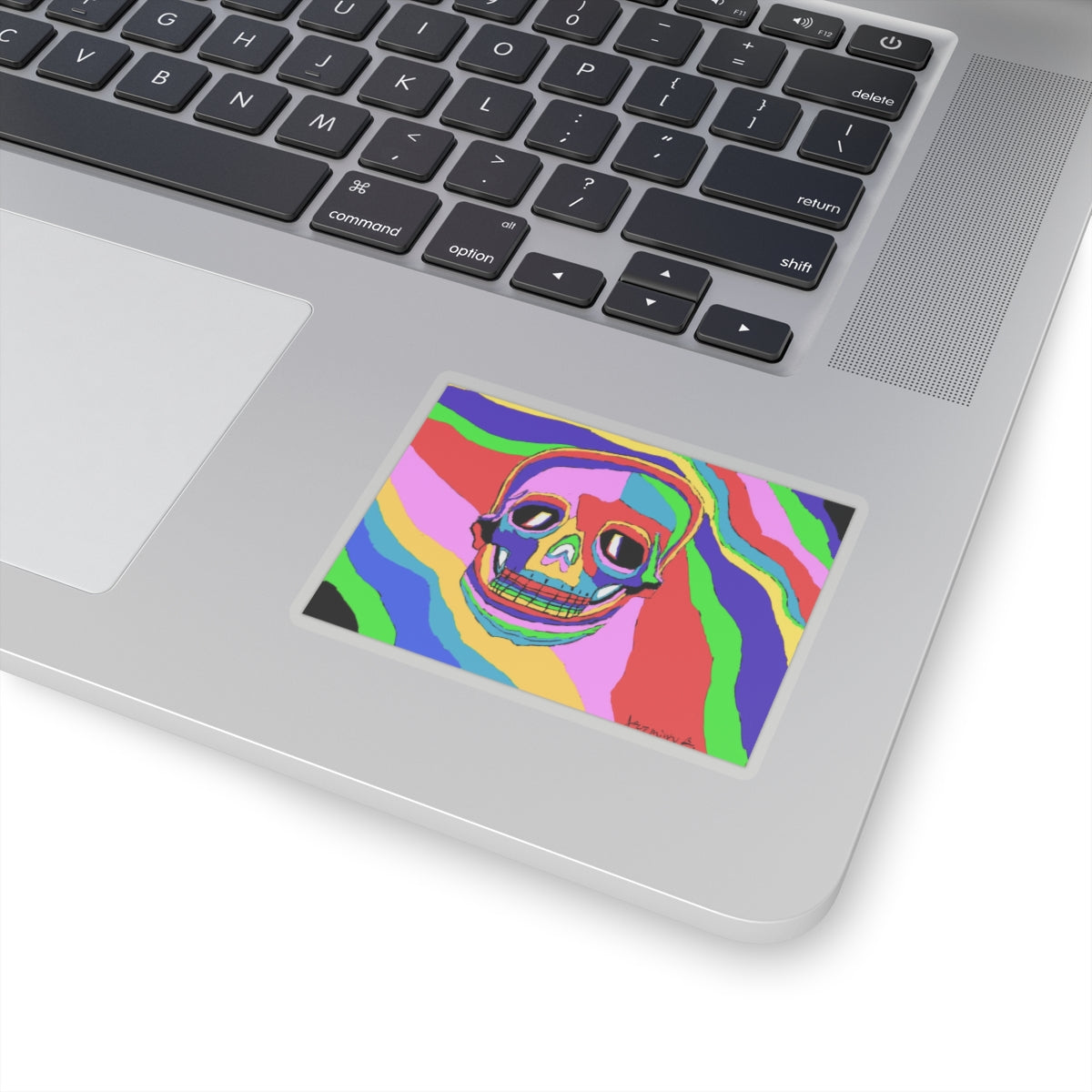 Skulls on a Trip Kiss-Cut Stickers