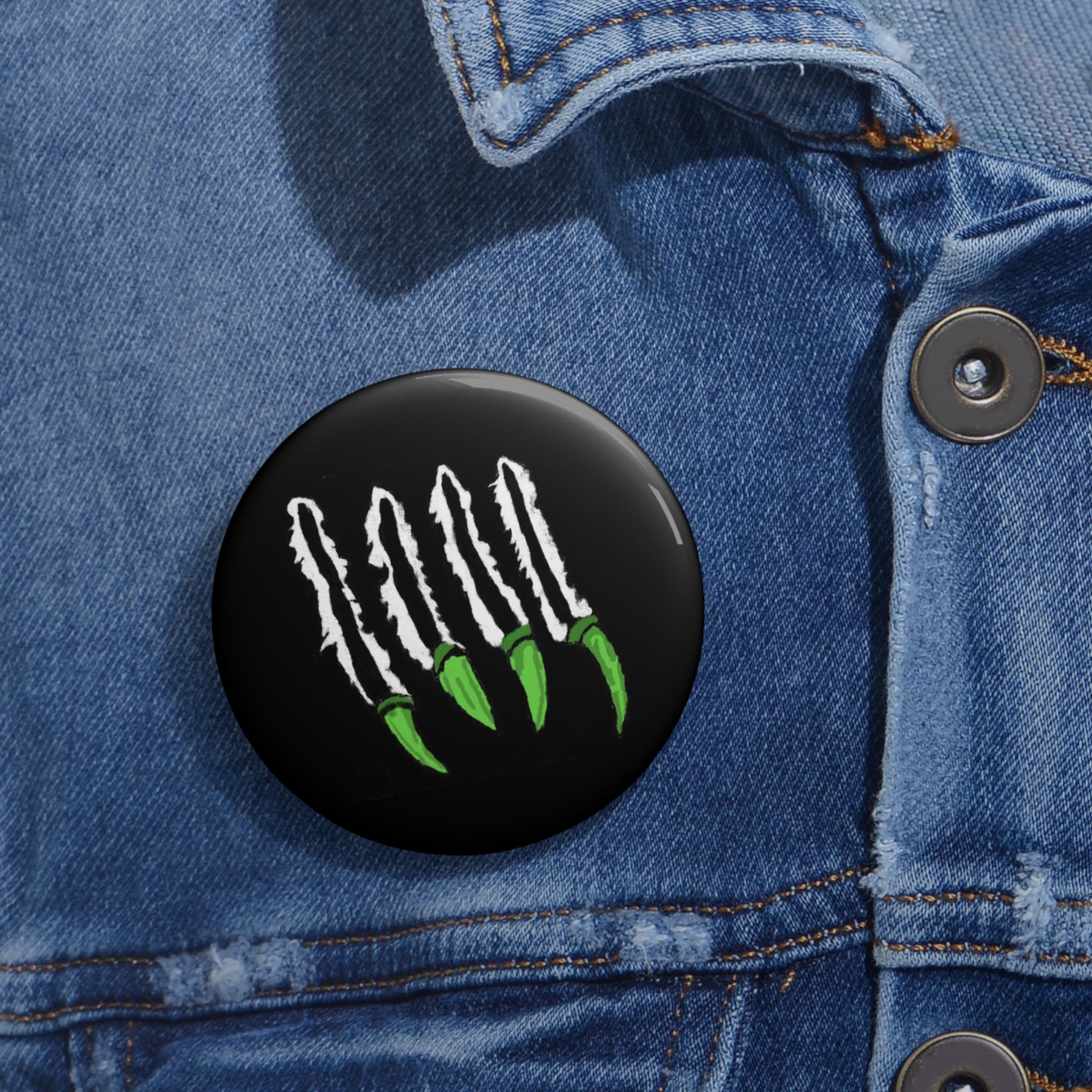 Custom Pin Buttons