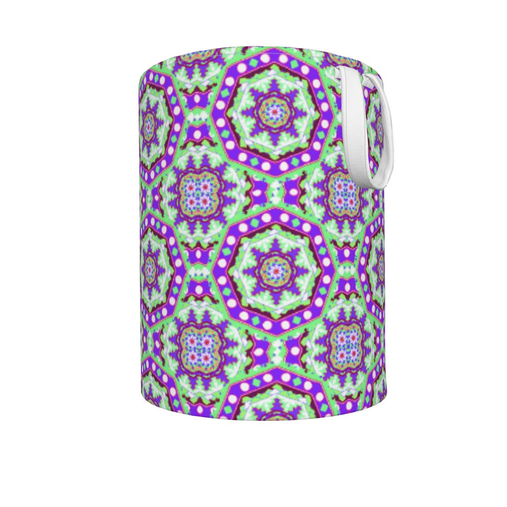 All-Over Print Foldable Laundry Basket