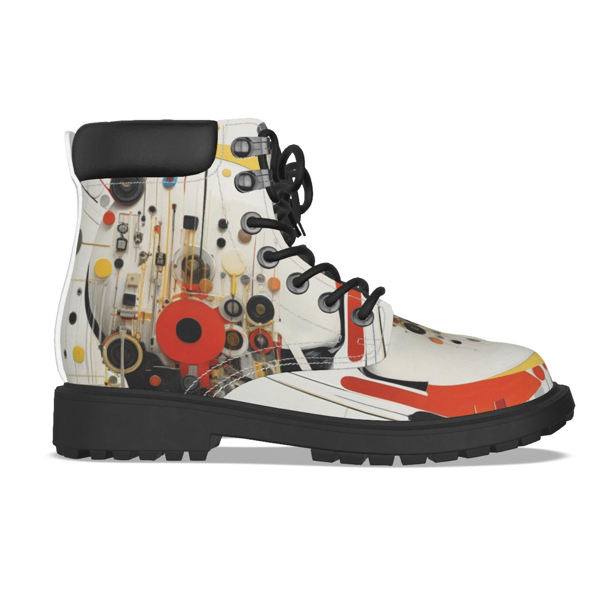 All-Over Print Men's Short Boots