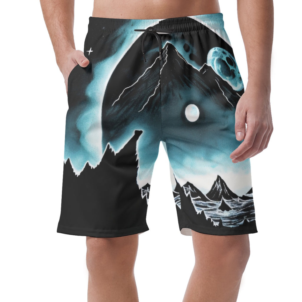 All-Over Print Men's Short Pants