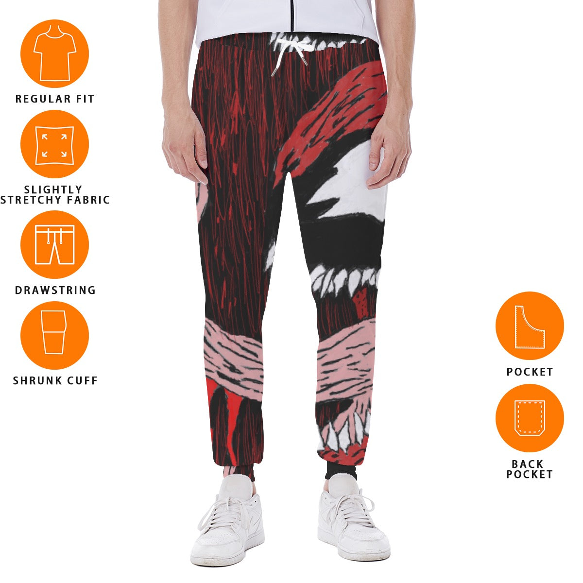 All-Over Print Men's Sweatpants