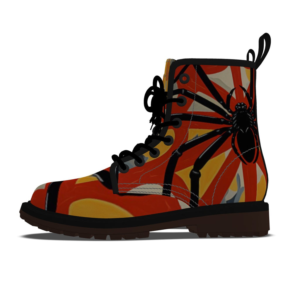 All-Over Print Men's Martin Short Boots
