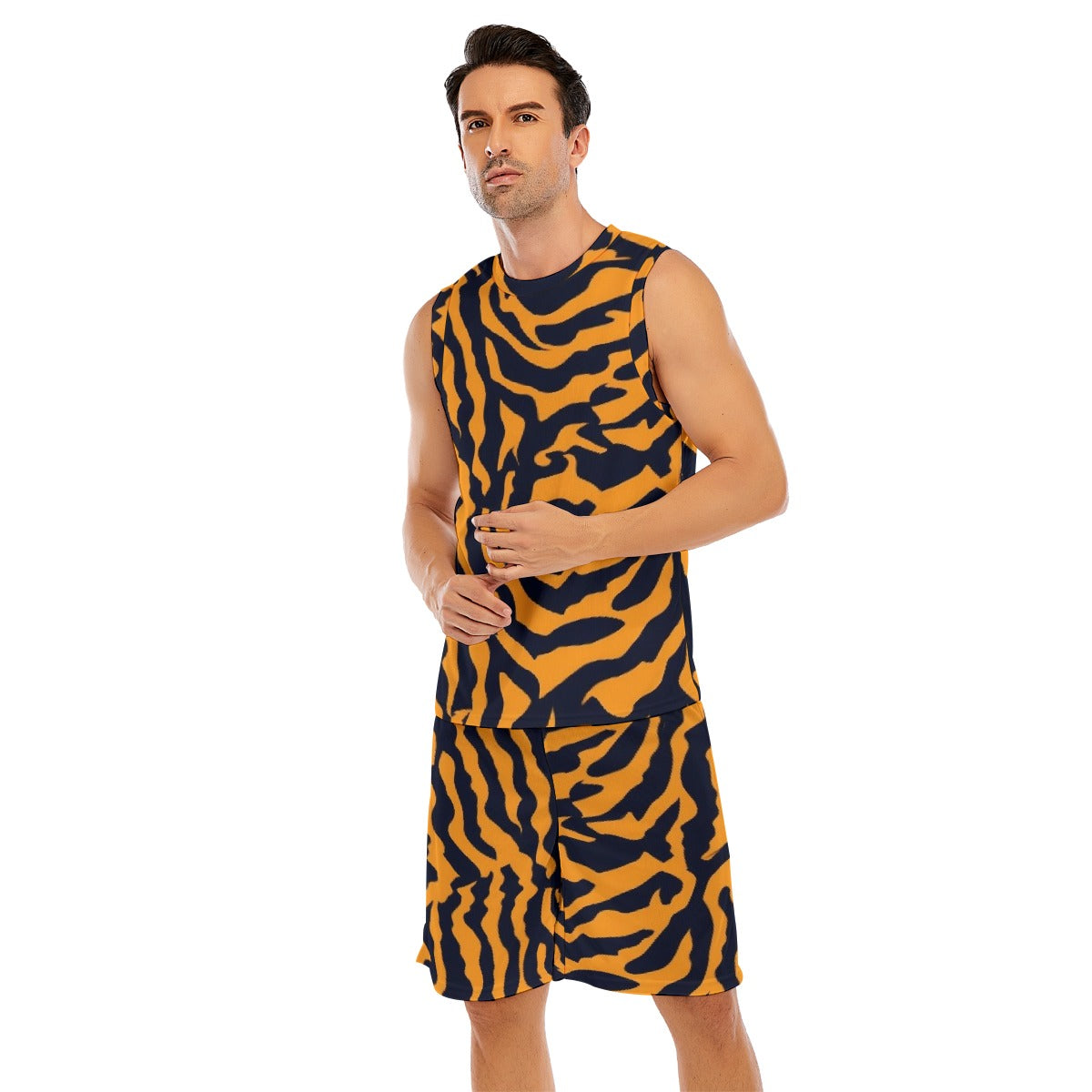 All-Over Print Men's Basketball Suit