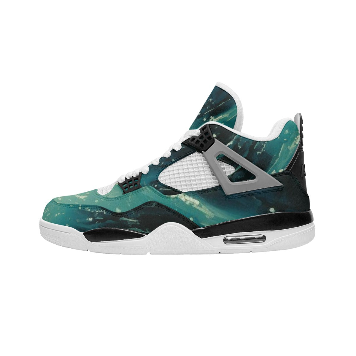 All-Over Print Men's Air Cushion Basketball Shoes