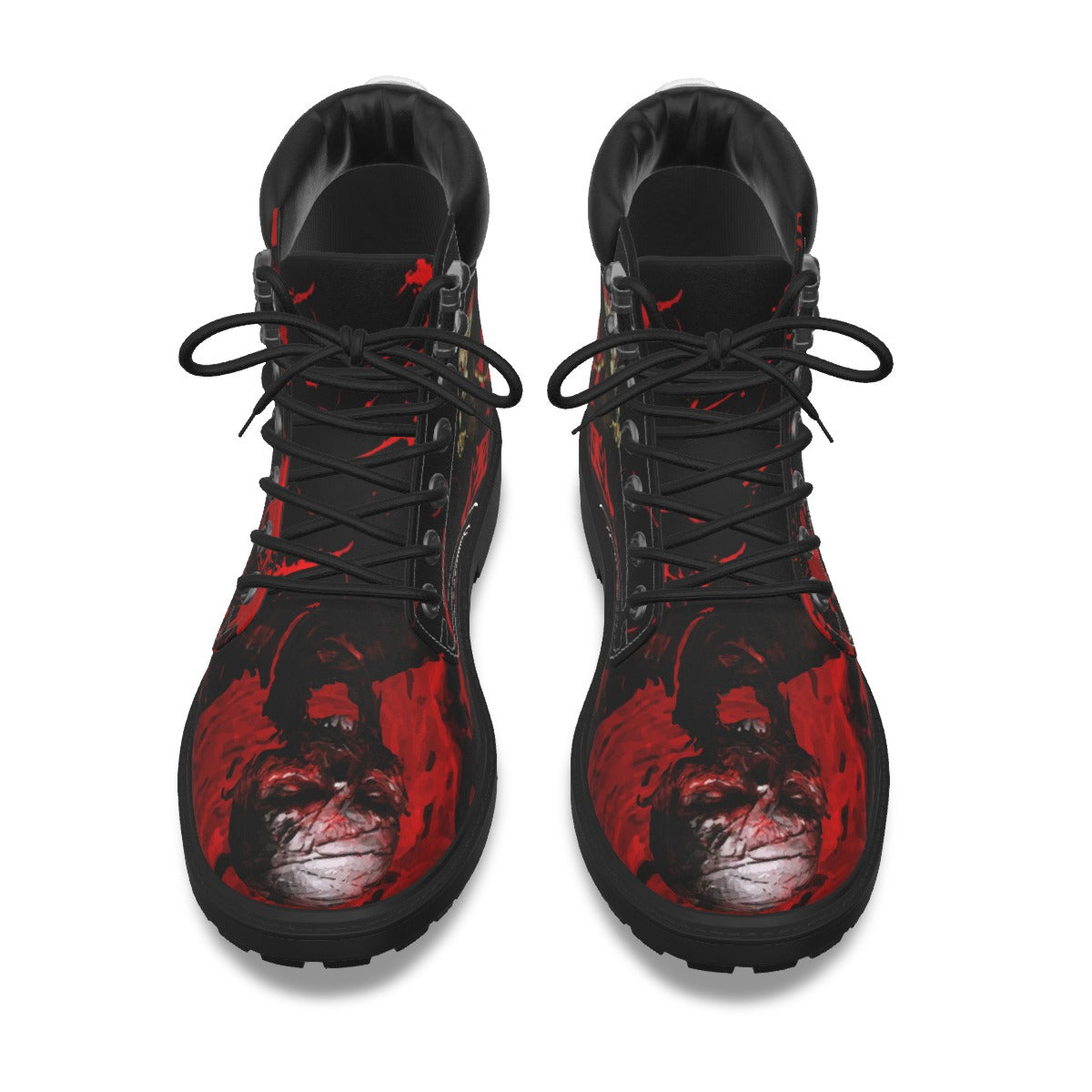 All-Over Print Men's Short Boots