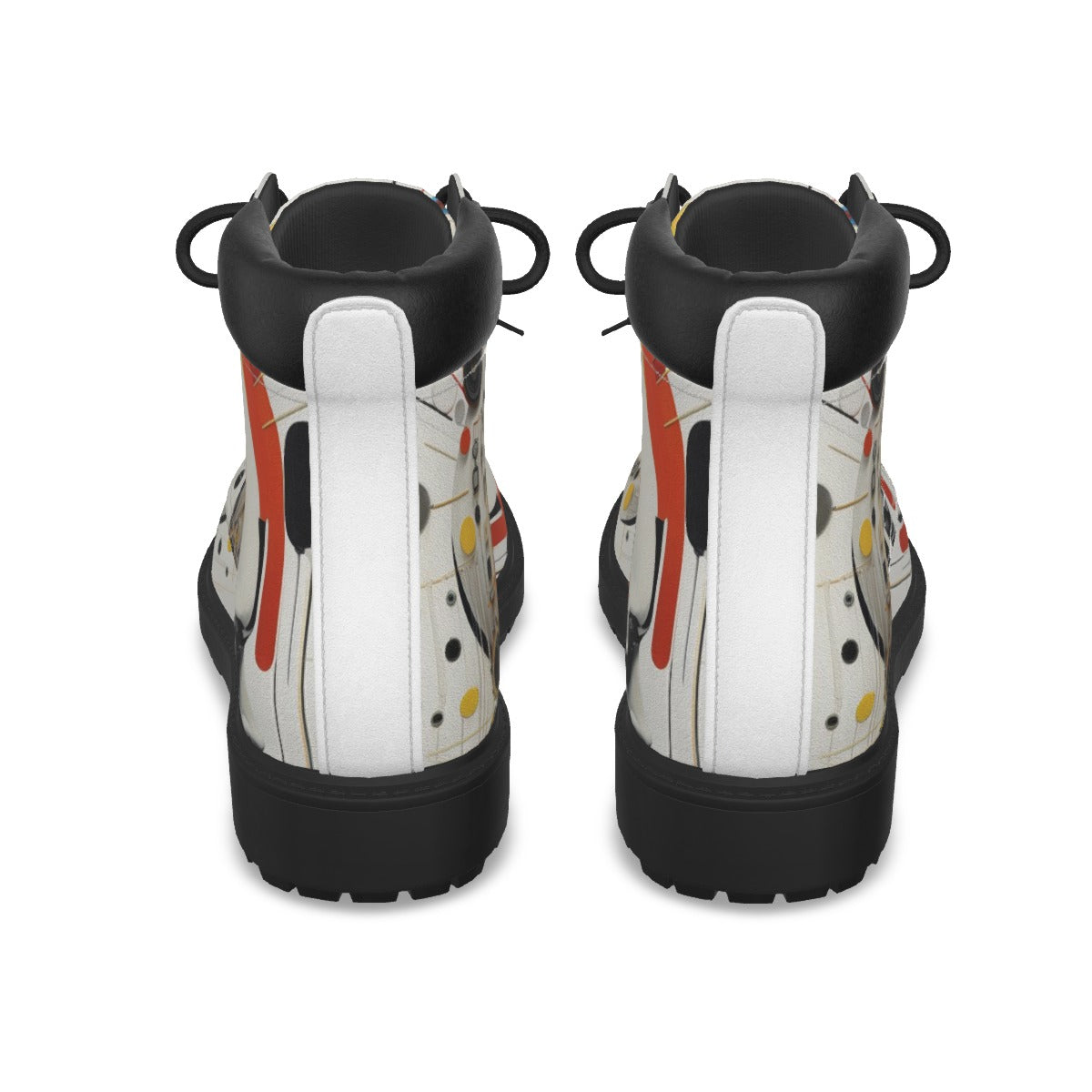 All-Over Print Men's Short Boots
