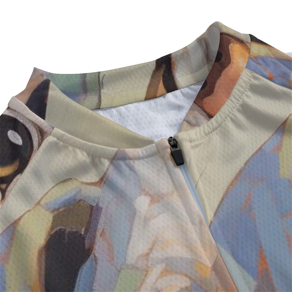 All-over Print  Women's Raglan Cycling Jersey