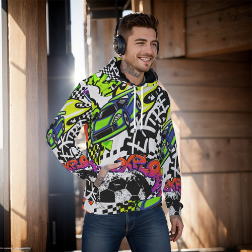 All-Over Print Men's Pullover Hoodie