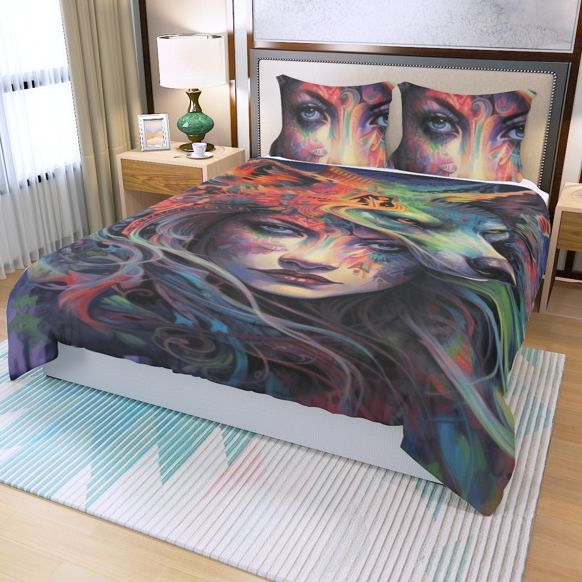 Three Piece Duvet Bedding Set