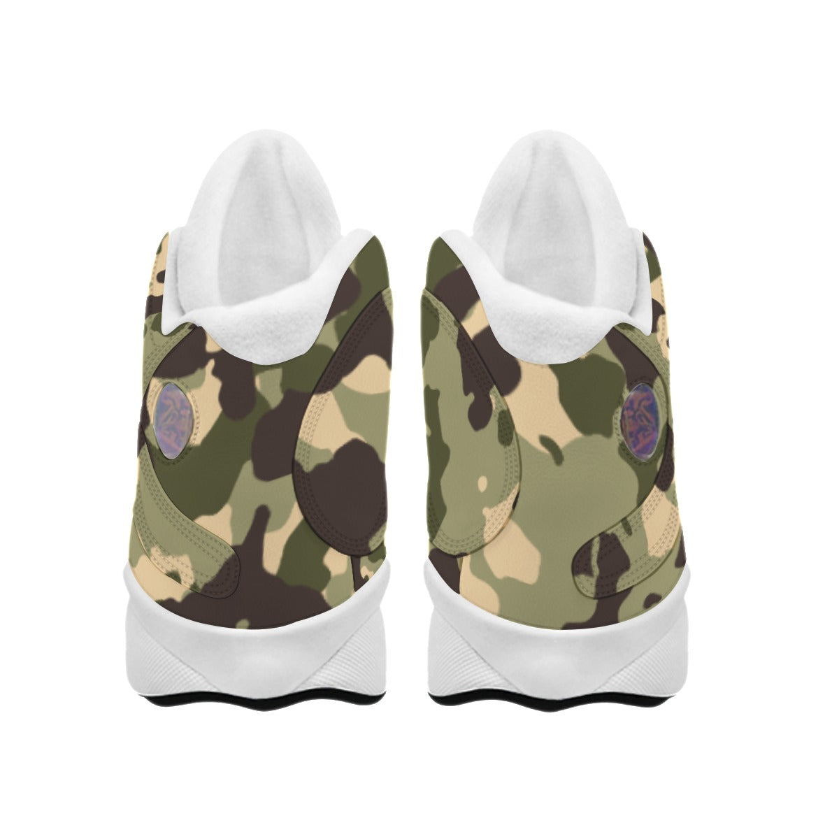 Men's Curved Basketball Shoes With Thick Soles
