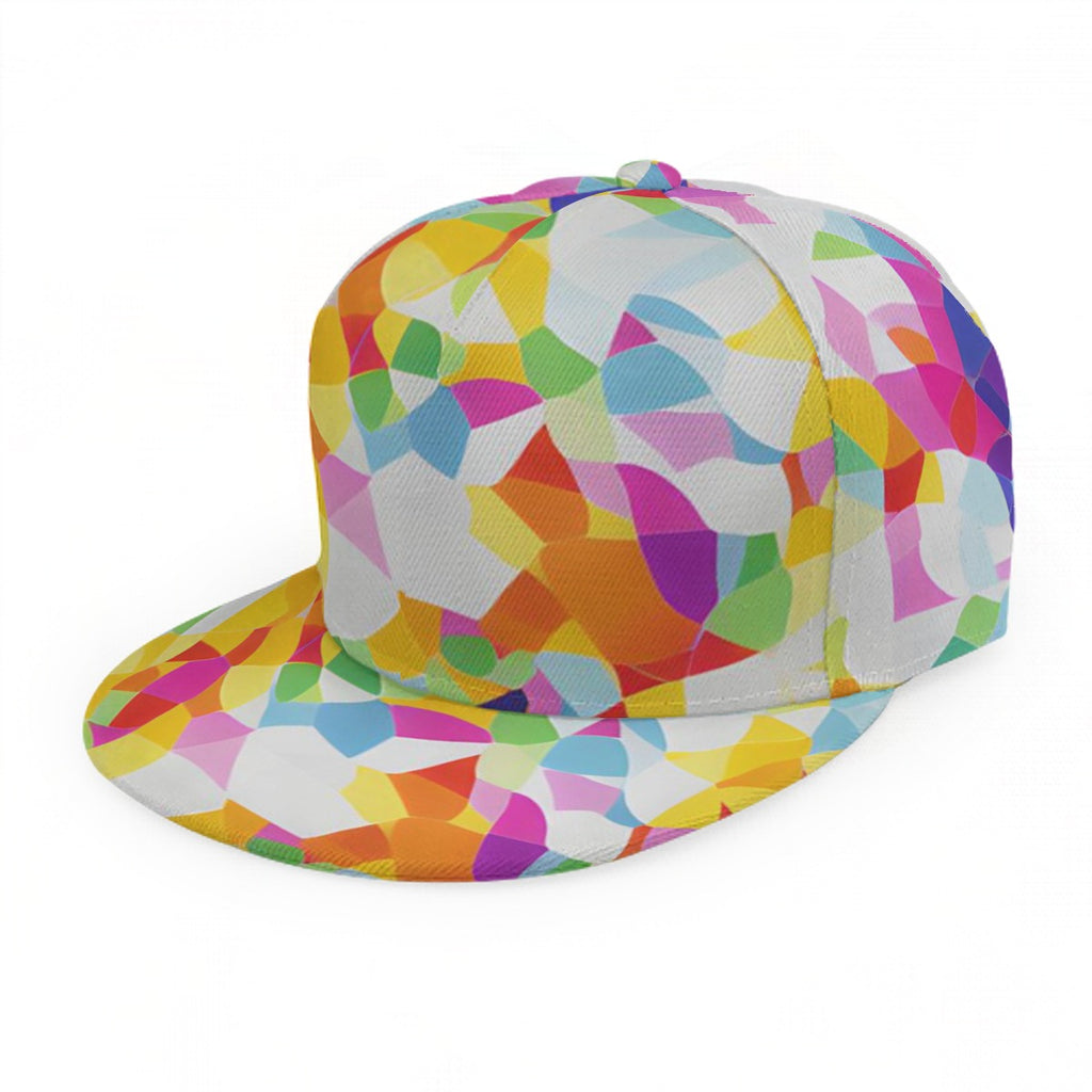Baseball Cap With Flat Brim