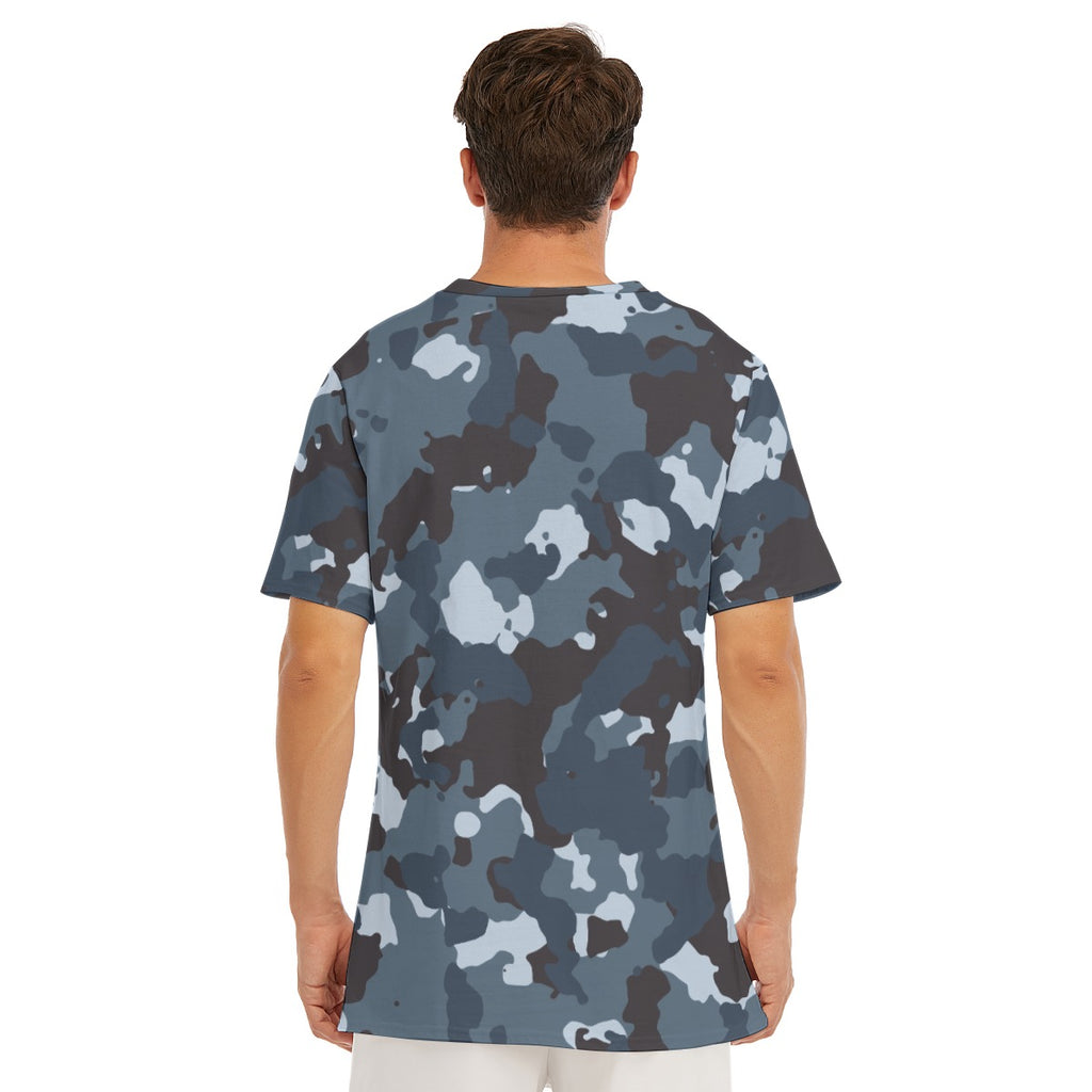 All-Over Print Men's O-Neck T-Shirt | 190GSM Cotton