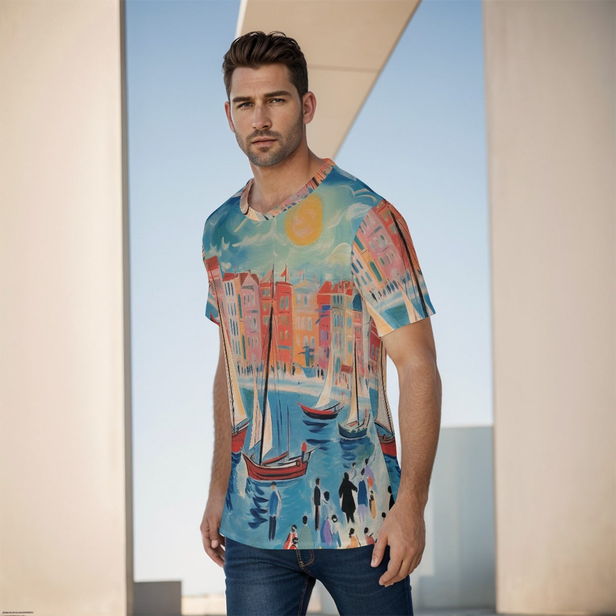 All-Over Print Men's O-Neck T-Shirt