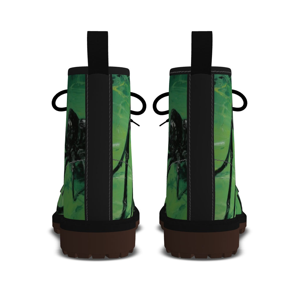 All-Over Print Men's Martin Short Boots