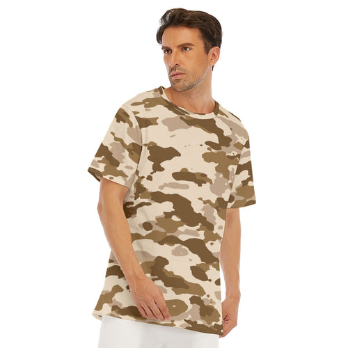 All-Over Print Men's O-Neck T-Shirt | 190GSM Cotton