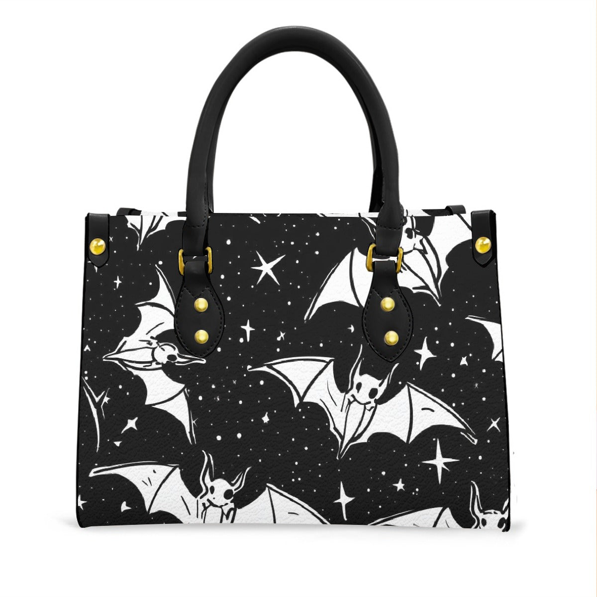 Women's Tote Bag With Black Handle