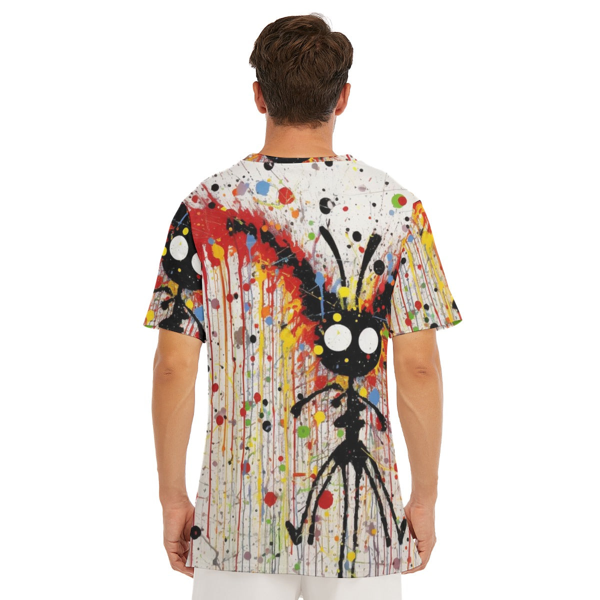 All-Over Print Men's O-Neck T-Shirt | 190GSM Cotton
