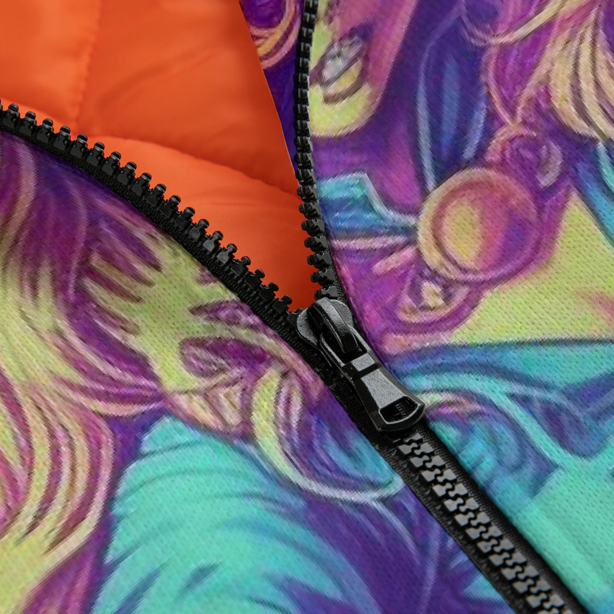 All-Over Print Unisex Knitted Fleece Lapel Outwear
