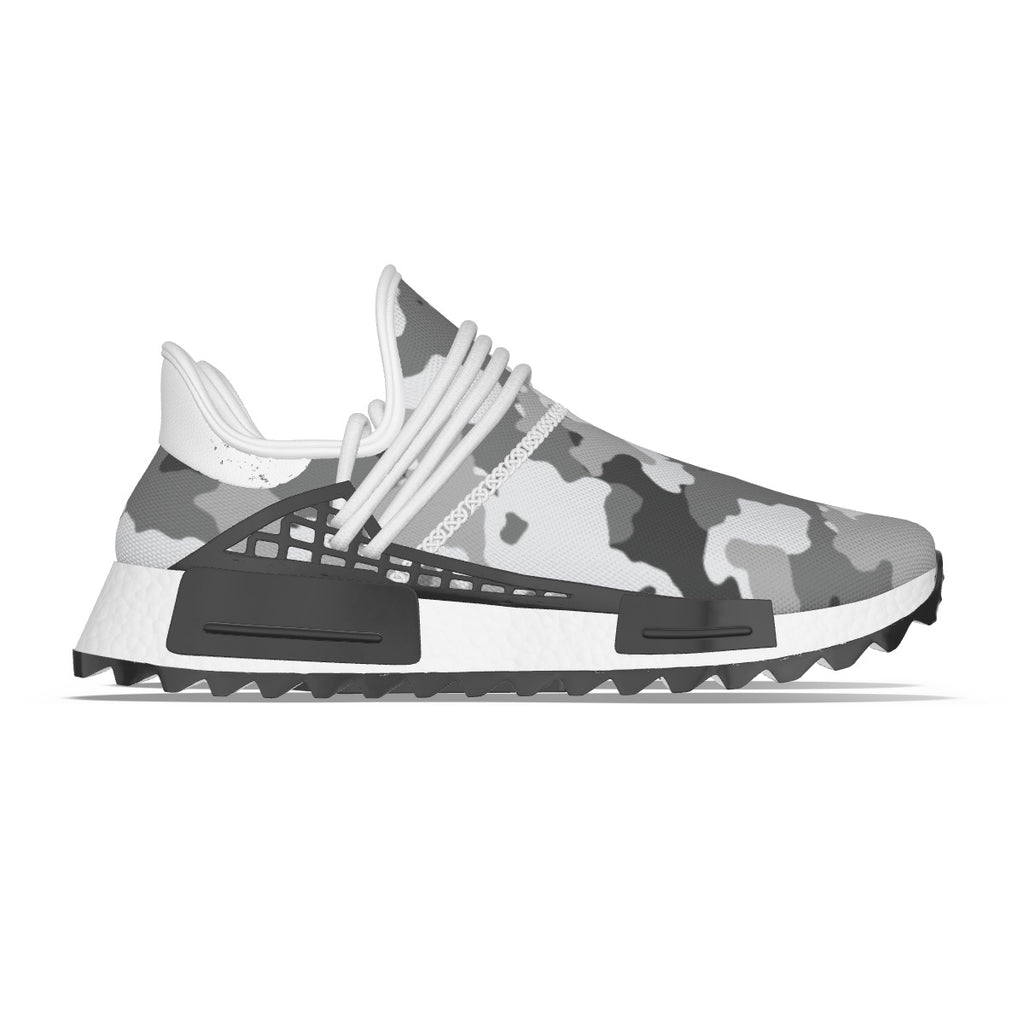 All-Over Print Men's Mesh Sneakers