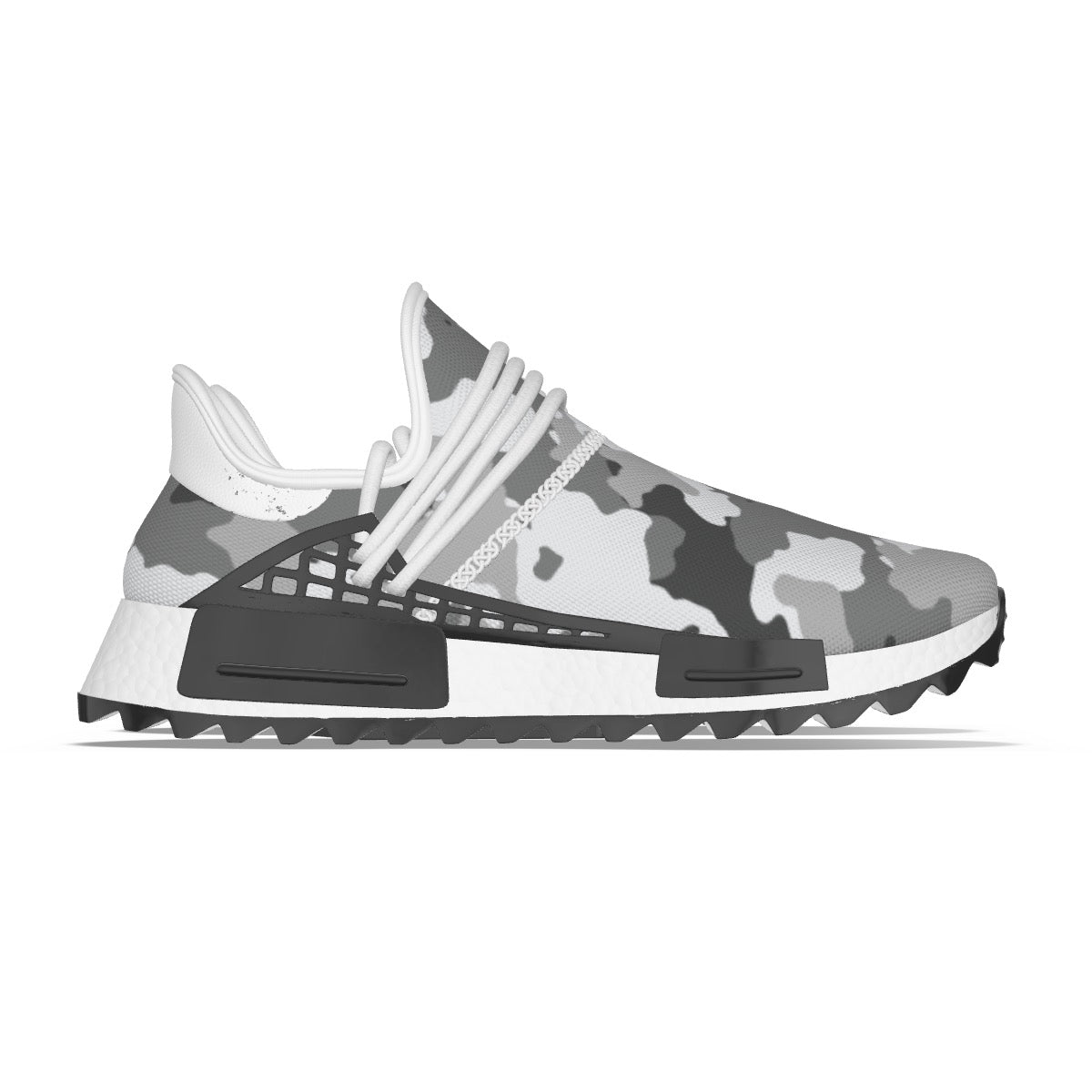 All-Over Print Men's Mesh Sneakers