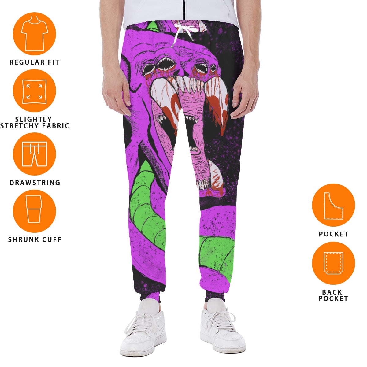 All-Over Print Men's Sweatpants