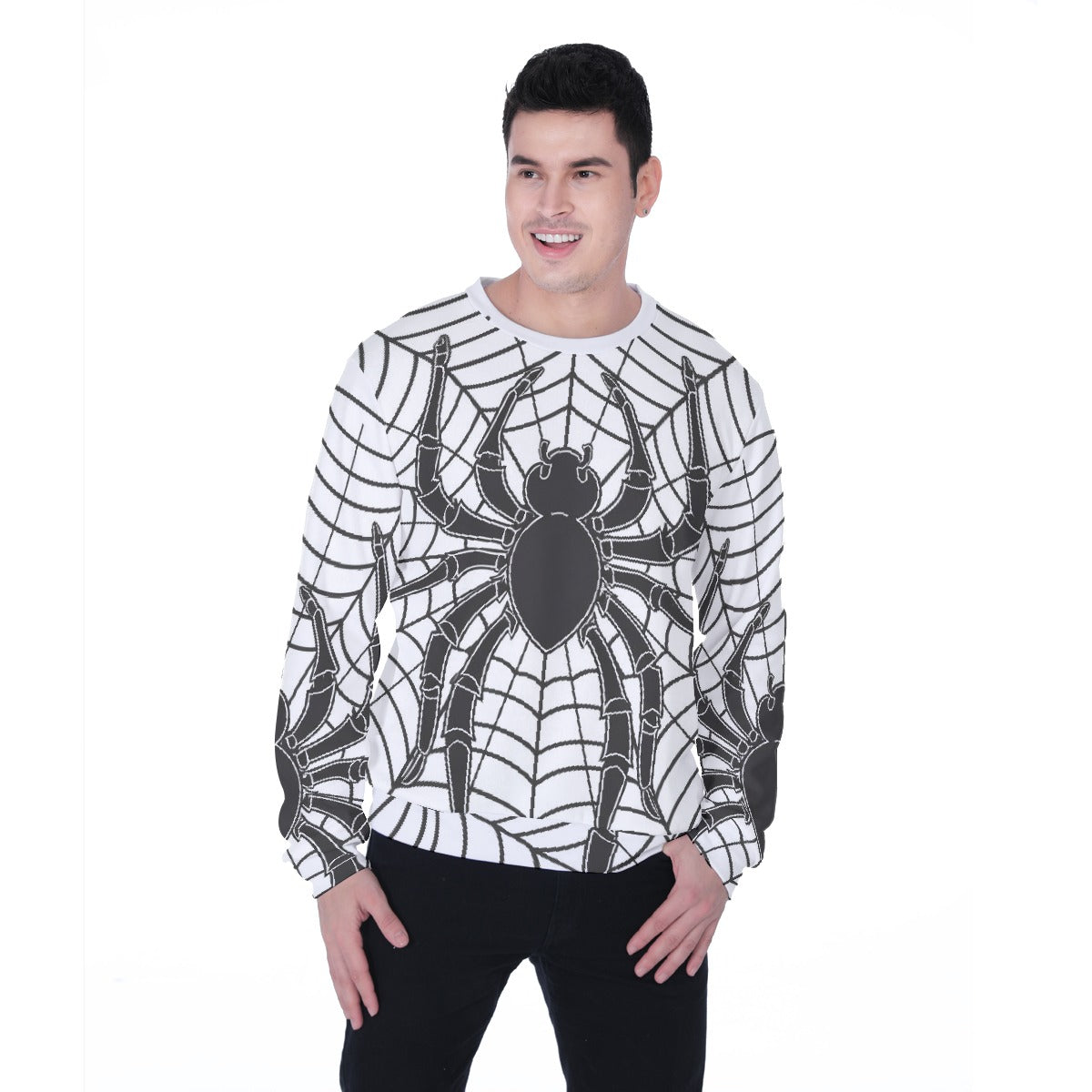 All-Over Print Men's Heavy Fleece Sweatshirt