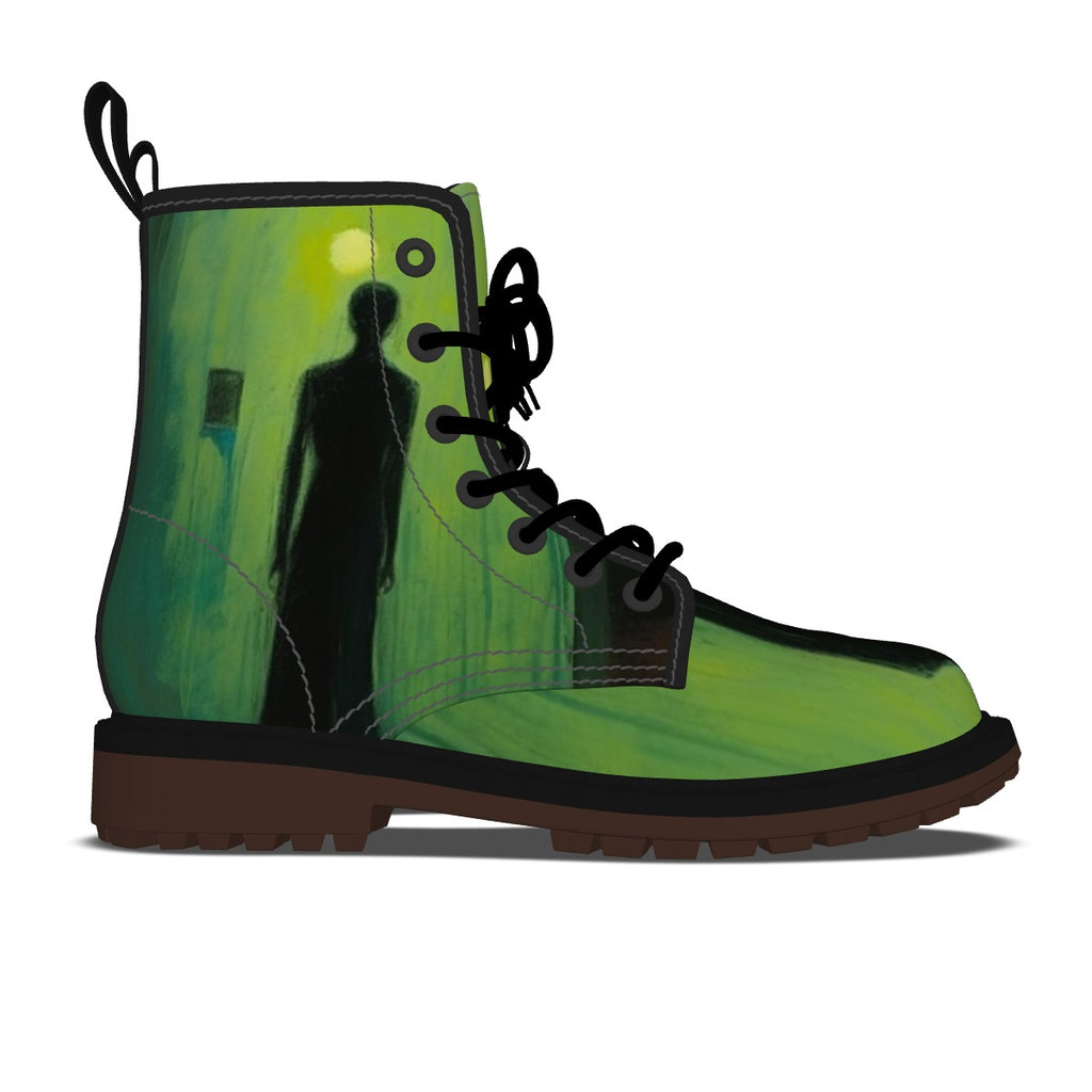 All-Over Print Men's Martin Short Boots