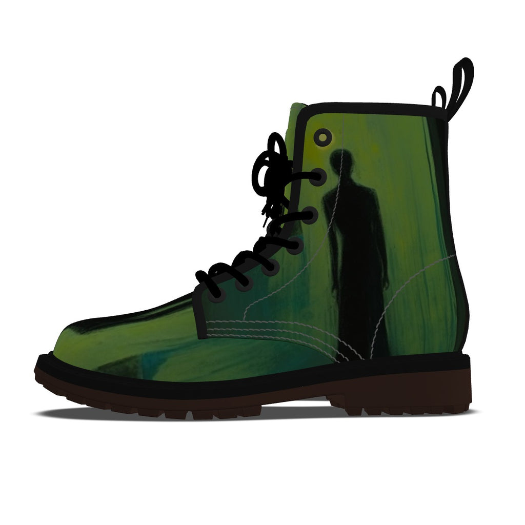All-Over Print Men's Martin Short Boots