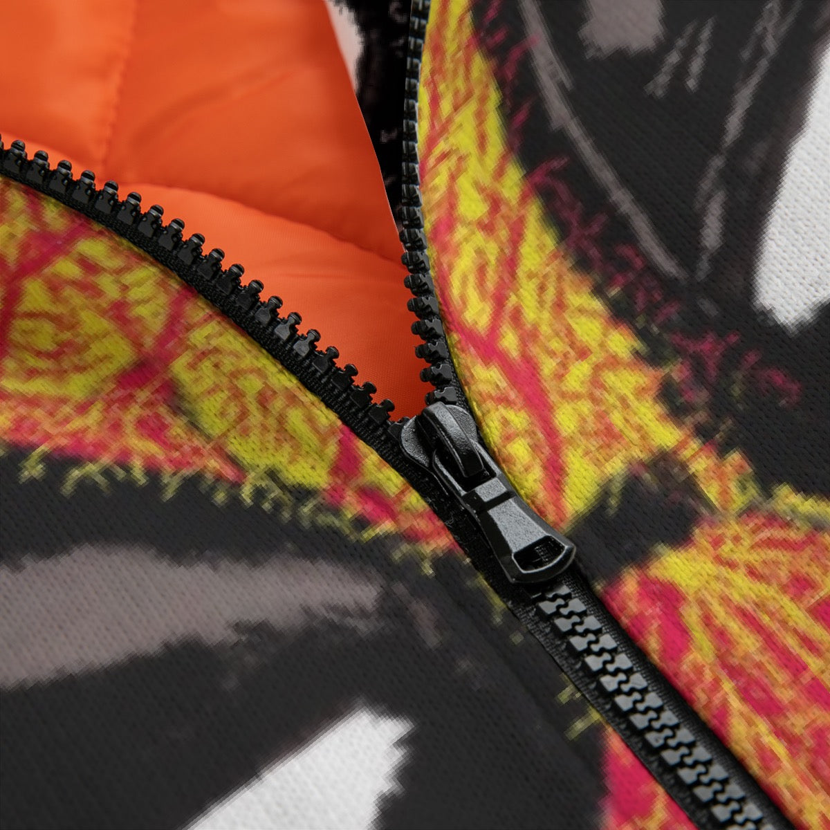 All-Over Print Unisex Knitted Fleece Lapel Outwear