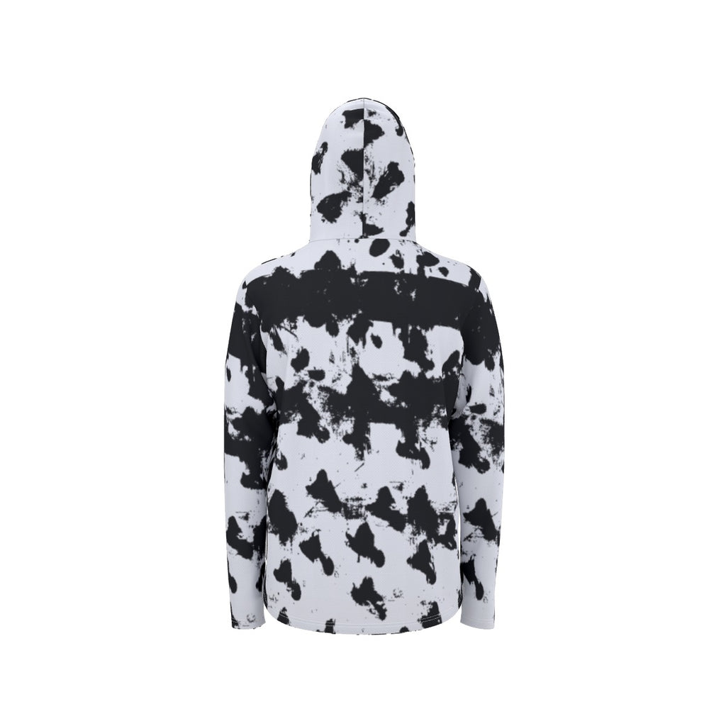 All-Over Print Men's Sunscreen  Sports Hoodie With Thumb Holes