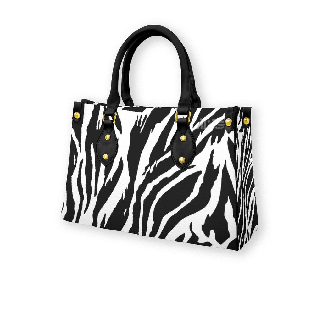 Women's Tote Bag With Black Handle