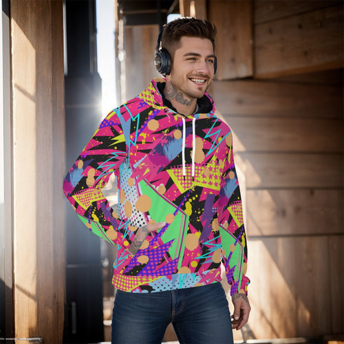 All-Over Print Men's Pullover Hoodie