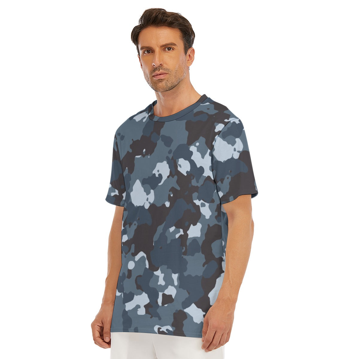 All-Over Print Men's O-Neck T-Shirt | 190GSM Cotton
