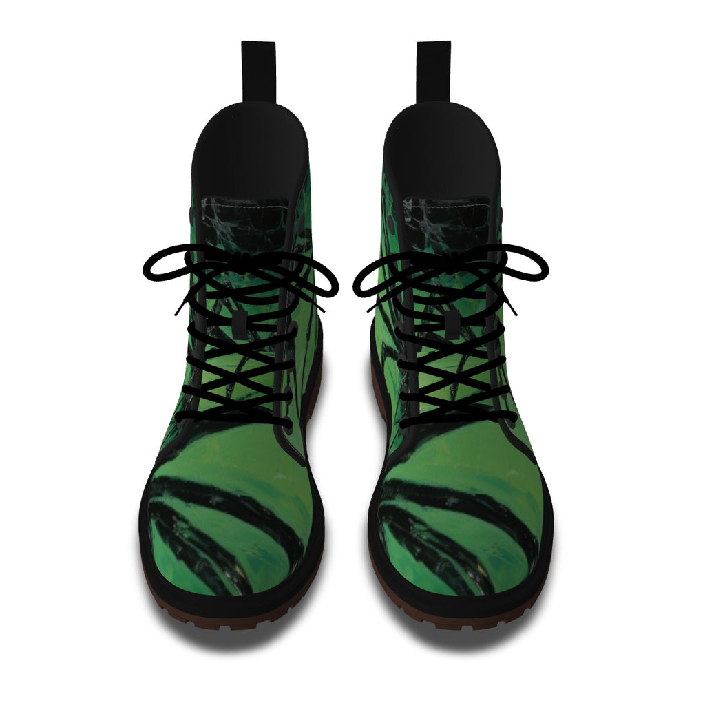 All-Over Print Men's Martin Short Boots