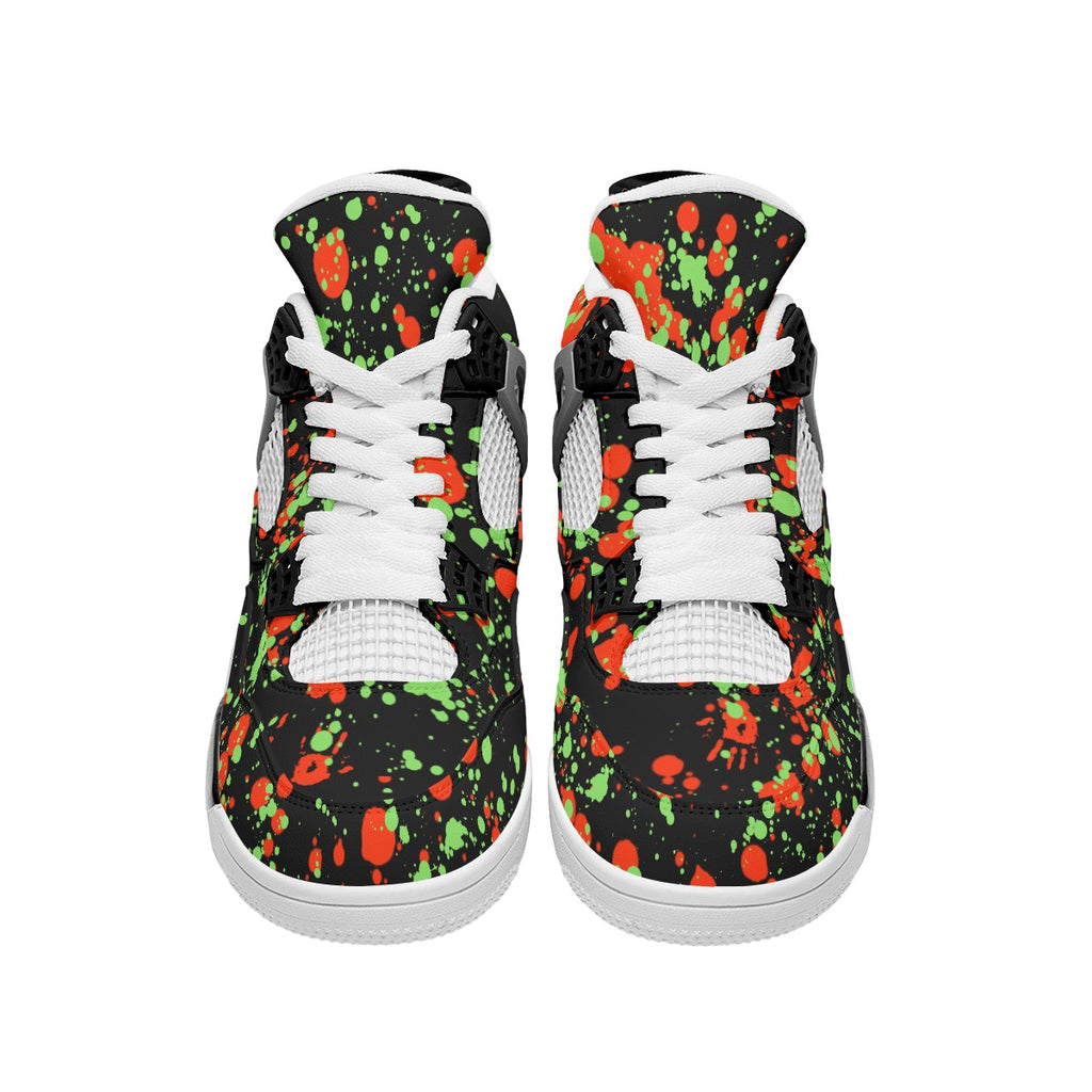 All-Over Print Men's Air Cushion Basketball Shoes