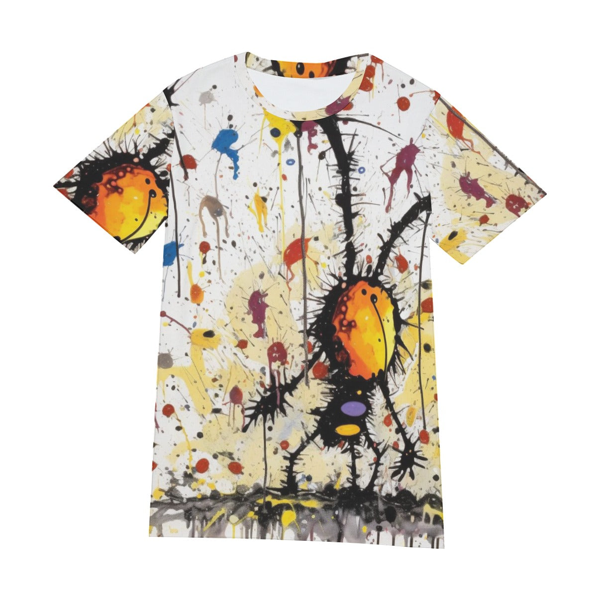 All-Over Print Men's O-Neck T-Shirt | 190GSM Cotton